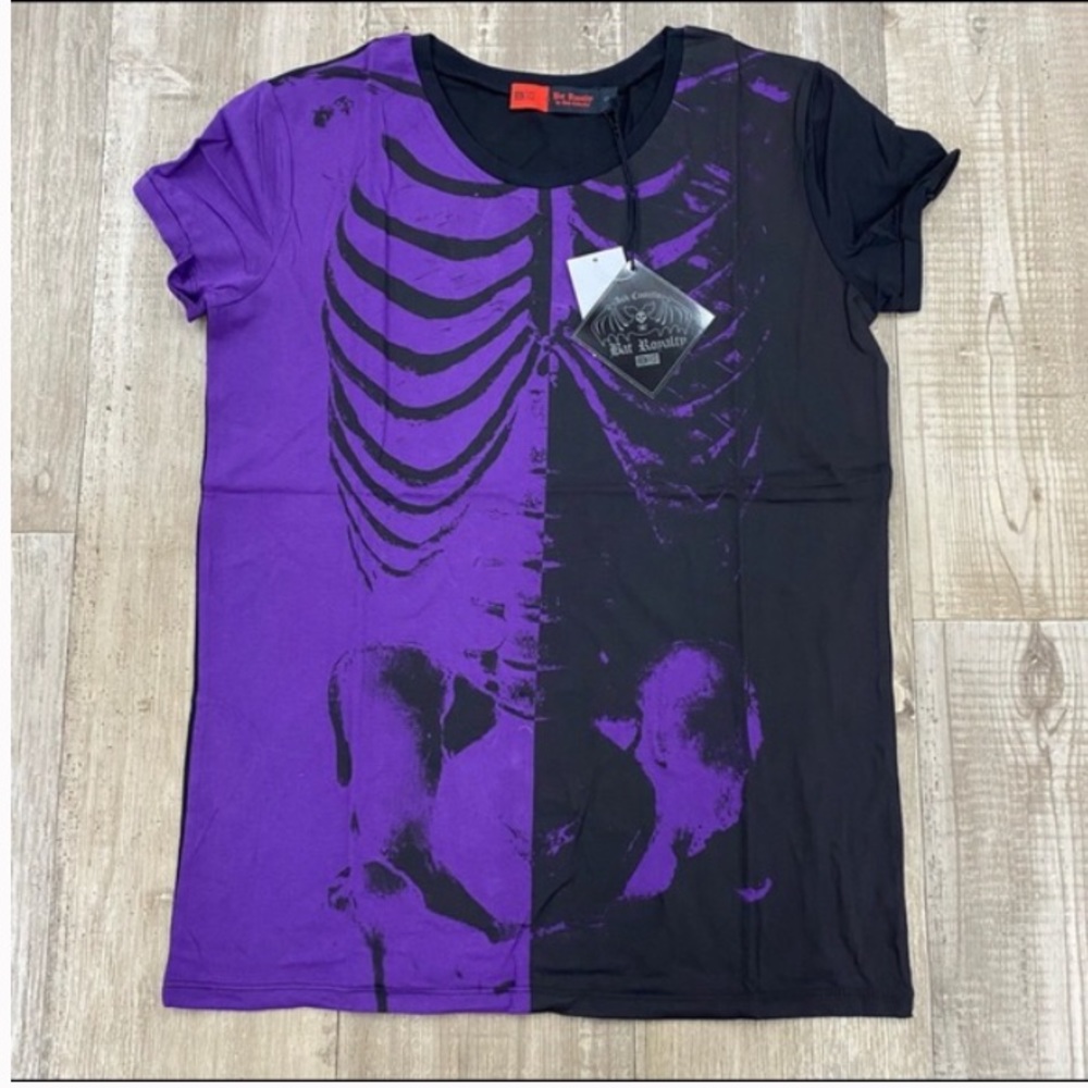 Iron Fist X Bat Royalty Bad to the Bone Unisex Tee - Picture 2 of 15
